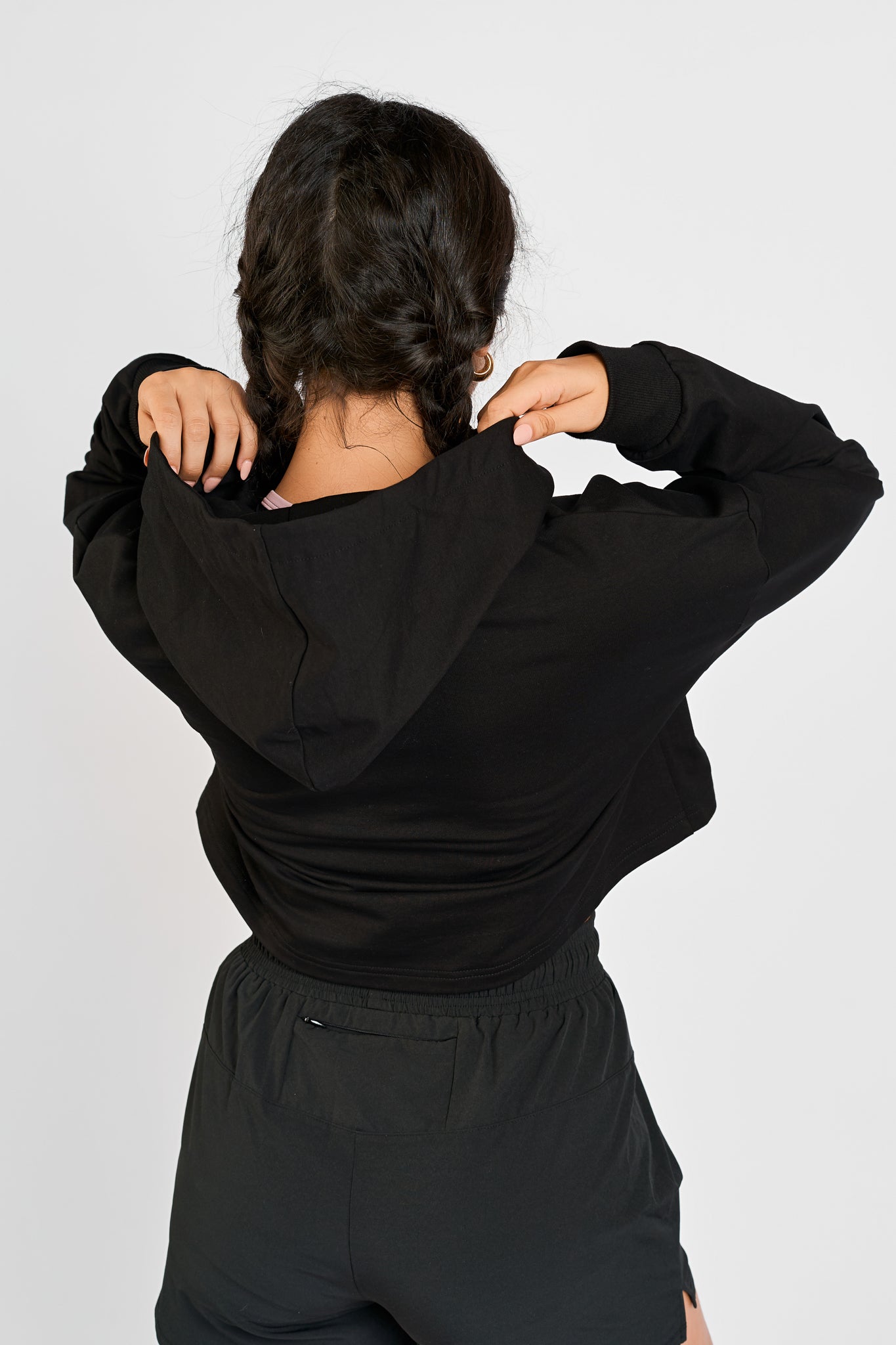 Women's Cropped Lifestyle Hoodie
